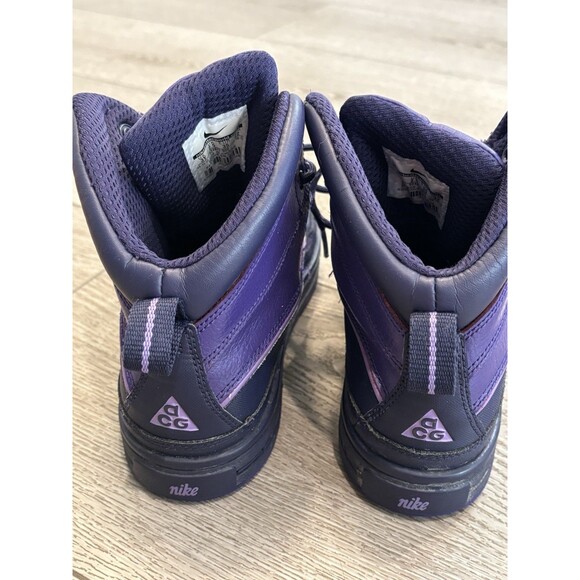 Nike ACG Woodside Shoes/Boots 524877-500 Purple All Weather Girls 3Y - Picture 4 of 6